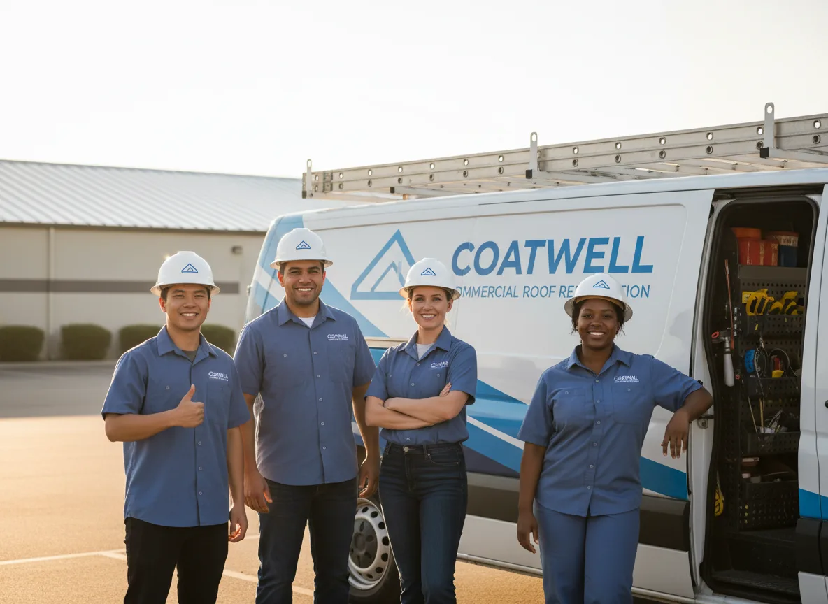 Commercial roof coating company in Steamboat Rock, IA